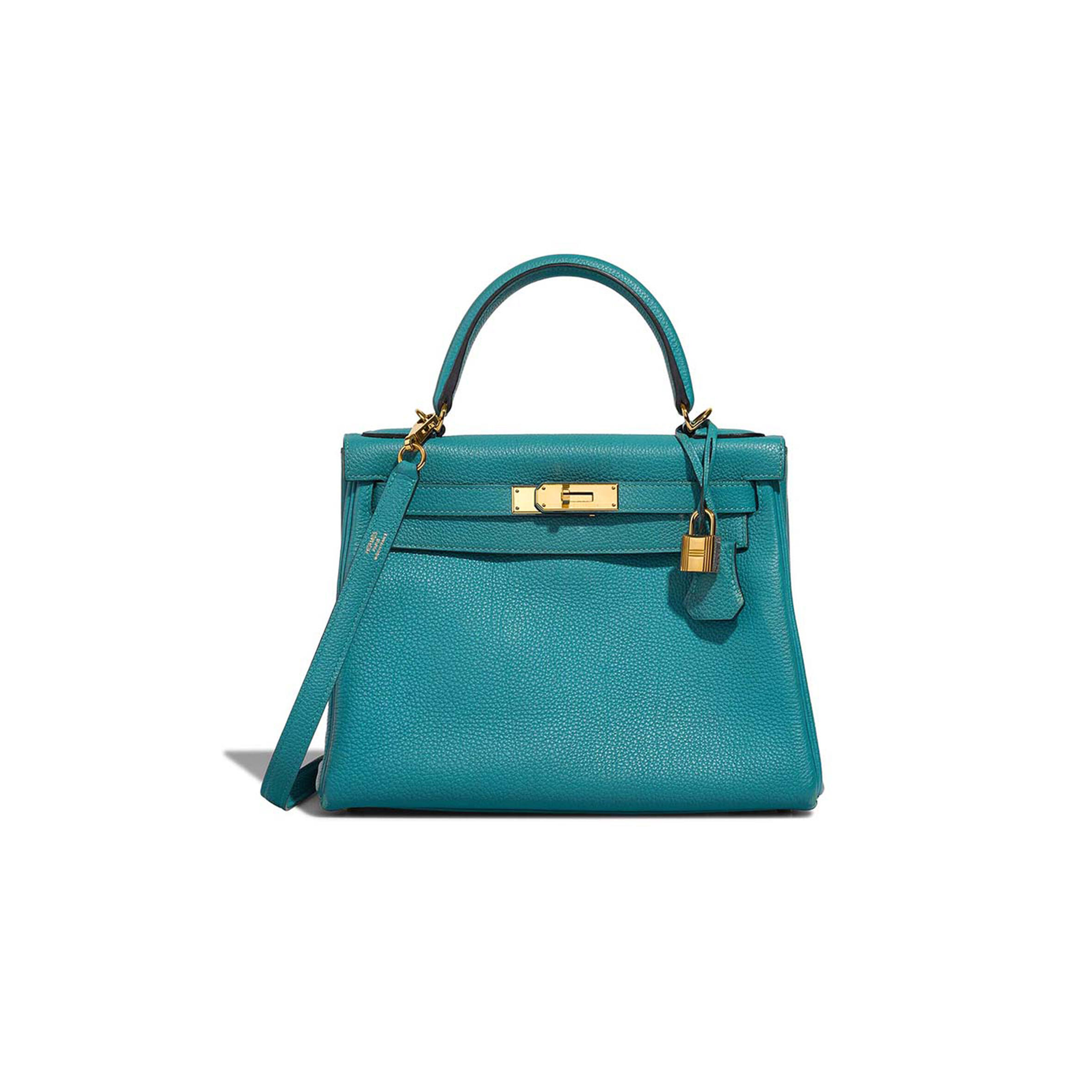 H**mes KELLY 28 TOGO BLEU PAON (28*21*10cm)
